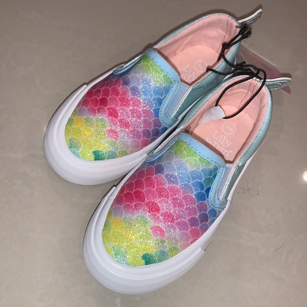 Toddler Girl Mermaid Shoes Size 7/8